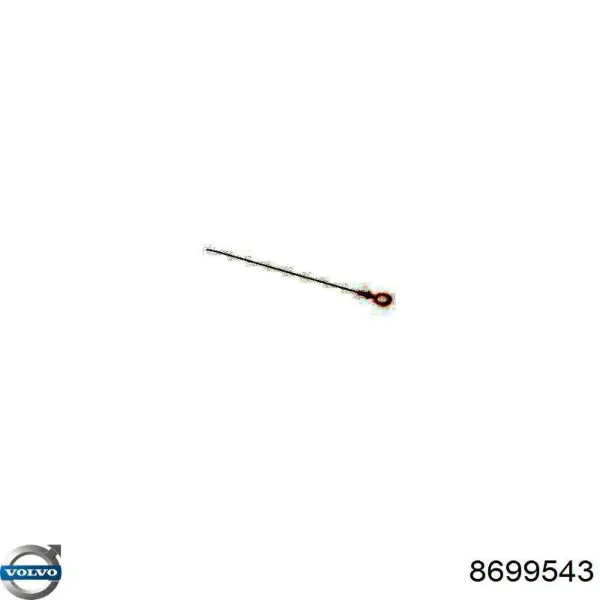 Sonda (indicador) do nível de óleo no motor Volvo XC90 SUV (2002 - 2014) preço, a partir de