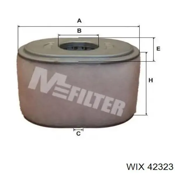Filtro de ar AF25472 Fleetguard