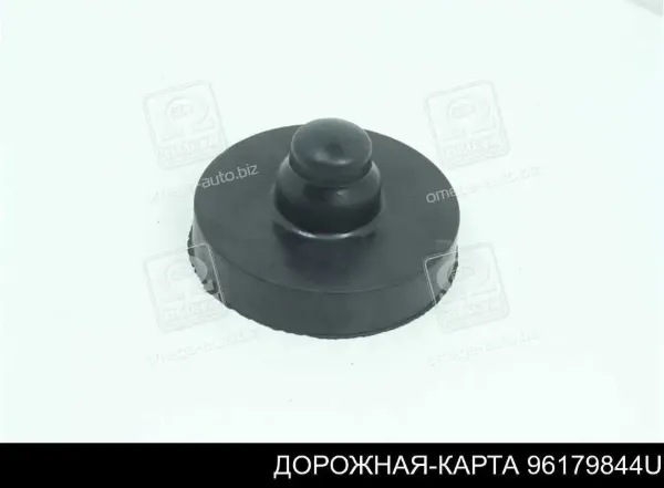 Espaçador (anel de borracha) da mola traseira superior 96179844U DK