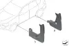 Protetores de lama traseiros, kit BMW X3 F25