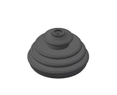 Bota de proteção externa de junta homocinética do semieixo dianteiro Fiat Tempra 159