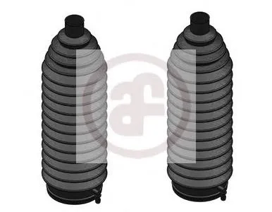 Bota de proteção do mecanismo de direção (de cremalheira) Citroen C4 2 B7