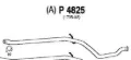 Silenciador, parte central Peugeot 306 7A