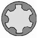 Parafuso de cabeça de motor (CBC) Fiat 500 312