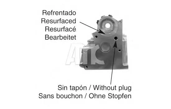 Cabeça de motor (CBC) Peugeot Boxer 1 230P
