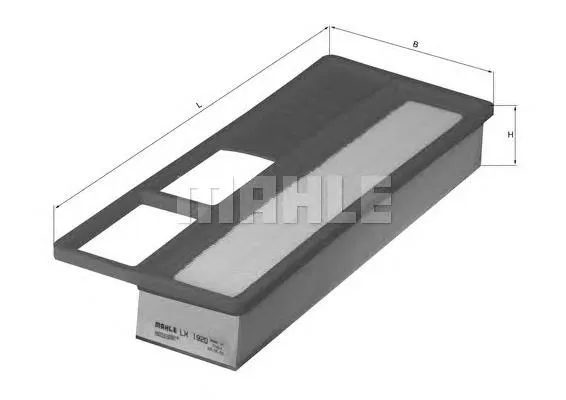 Filtro de ar Fiat 500 312