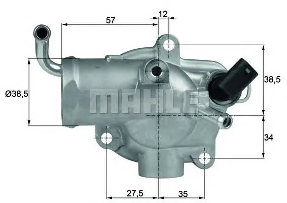 Termostato TH1287 Mahle Original