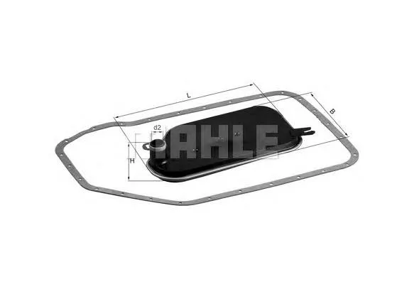Filtro da Caixa Automática de Mudança HX84D Mahle Original
