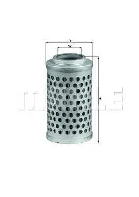Filtro de combustível KX120D Mahle Original