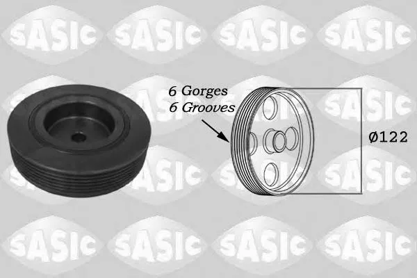 Polia de cambota 7700109260 Renault (RVI)