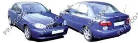 Suporte do radiador montado (painel de montagem de fixação das luzes) Daewoo Lanos sedan (KLAT) (1997 - 2008) preço, a partir de