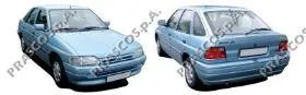 Suporte do radiador montado (painel de montagem de fixação das luzes) FD0263200 Prasco