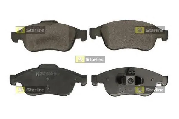 Sapatas do freio dianteiras de disco BDS686 Starline