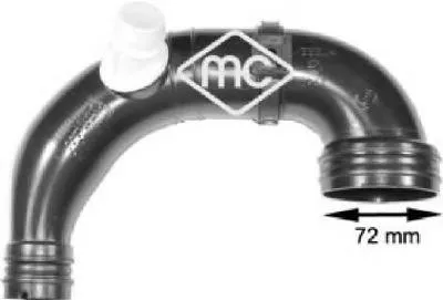 Cano derivado de ar, saída de filtro de ar 016753 Cautex