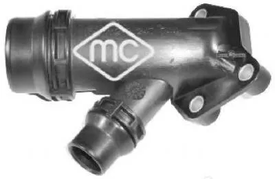 Flange do sistema de esfriamento (união em T) 3912 Metalcaucho