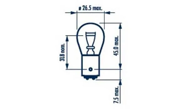 Lâmpada VAG N10251001 preço, a partir de