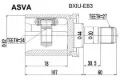 Junta homocinética interna dianteira esquerda BMW X3 E83