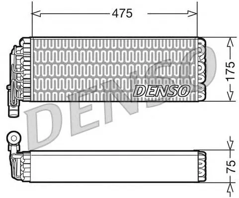 Vaporizador de aparelho de ar condicionado 5801753612 Iveco