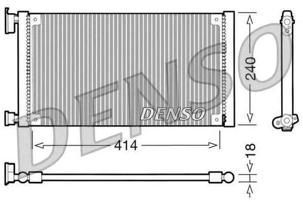 Compre 46799740 Fiat/Alfa/Lancia Radiador de aparelho de ar condicionado