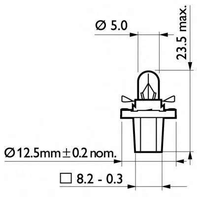Lâmpada 12598B2 Philips