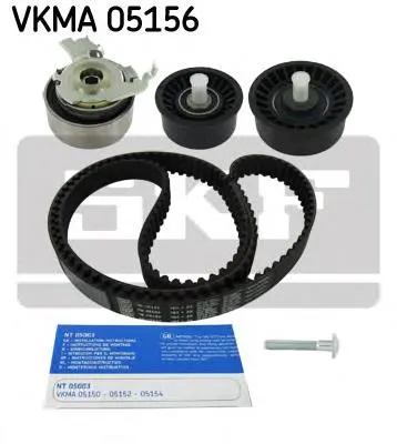 Correia do mecanismo de distribuição de gás, kit Opel Zafira P12