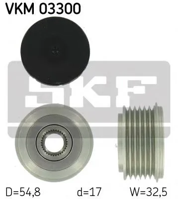 Polia do gerador VKM03300 SKF