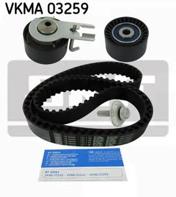 Correia do mecanismo de distribuição de gás, kit Ford Focus 2 DA, HCP, DP