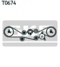 Correia do mecanismo de distribuição de gás, kit Subaru Outback B14, BR