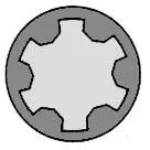 Parafuso de cabeça de motor (CBC) T8010900 Glaser