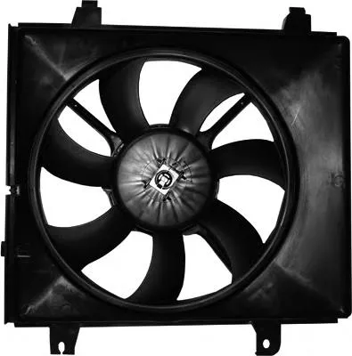 Difusor do radiador de esfriamento, montado com motor e roda de aletas 85364 Nissens