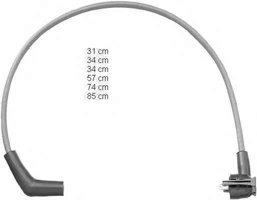 Fios de alta voltagem, kit Ford Explorer U2