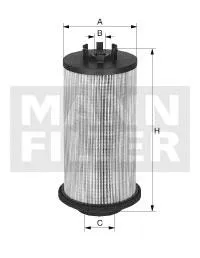 Filtro de combustível PU10008X Mann-Filter