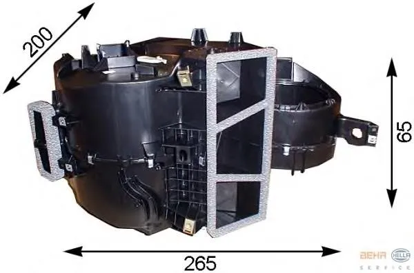 Vaporizador de aparelho de ar condicionado 8FV351211151 HELLA