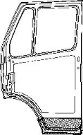Parte de reparação da porta dianteira Mercedes Sprinter 903