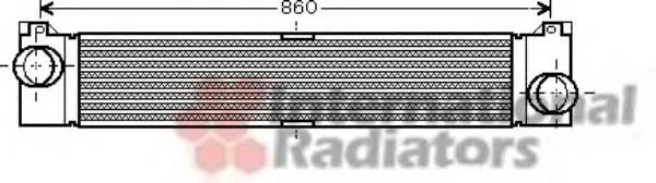 Radiador de intercooler Peugeot Boxer 250