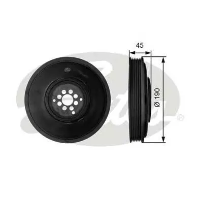 Polia de cambota 30105002 AND