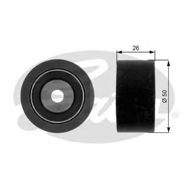 Rolo parasita da correia de transmissão Peugeot 307 3A, 3C