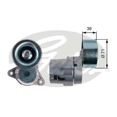 Reguladora de tensão da correia de transmissão MPQ1281 Magneti Marelli