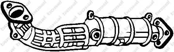 Convertidor - catalisador 276089 Maxgear