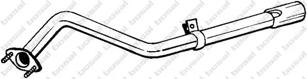 Silenciador, parte traseira KIA Carnival II