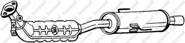 Convertidor - catalisador 090137 Bosal