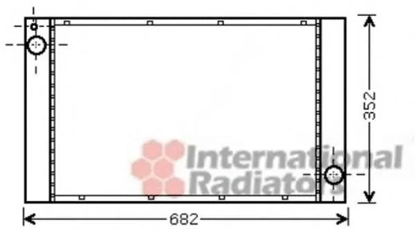 Radiador de esfriamento de motor MINI Cooper R56