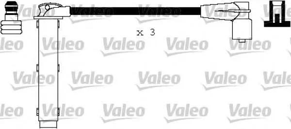 Fios de alta voltagem, kit 346130 VALEO