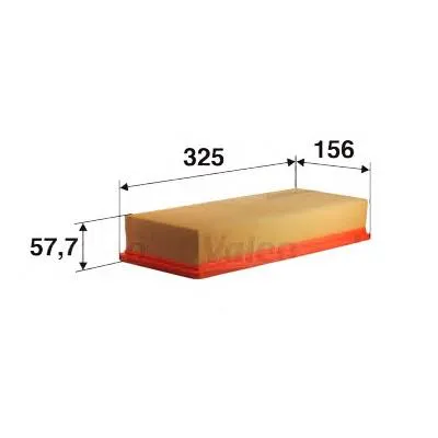 Filtro de ar 585000 VALEO