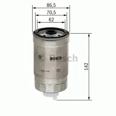 Filtro de combustível F026402010 Bosch