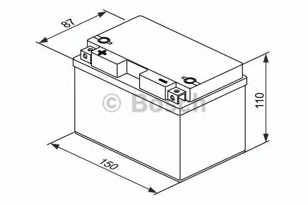 Bateria recarregável (PILHA) 509901020 Varta