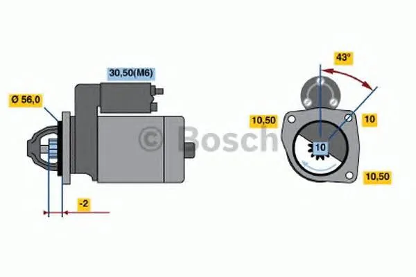Motor de arranco 220885 ERA