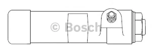 Cilindro de trabalho de embraiagem 0986486599 Bosch