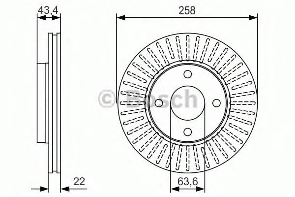 0986479R64 Bosch