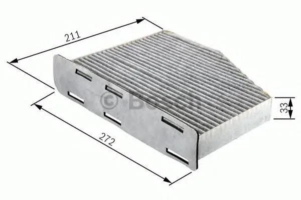 Filtro de salão Volkswagen Passat 3C5
